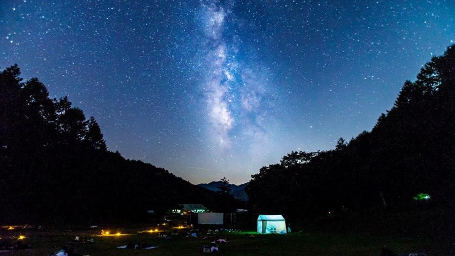 阿智村星空がっかり