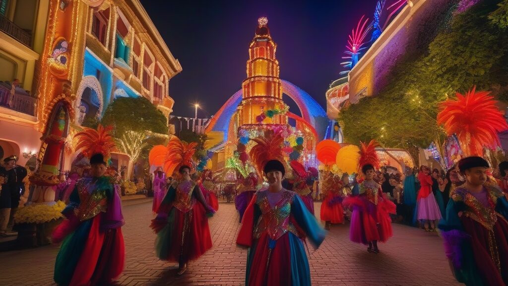 夜のUSJの魅力：パレード、ライトアップ、イベント