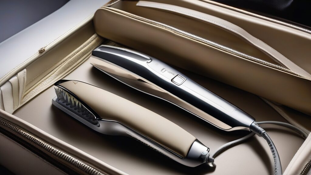 ヘアアイロンの持ち込み:コード式とコードレスの違い