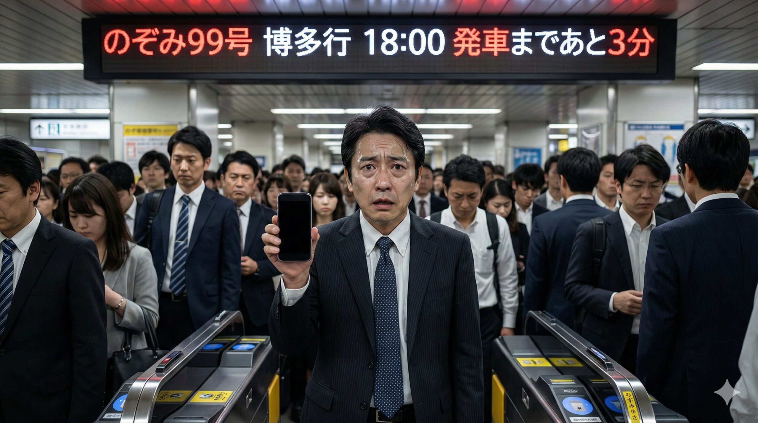 スマートEX、スマホの電池切れ！改札で詰んだ時の対処法と再発券＆事前対策