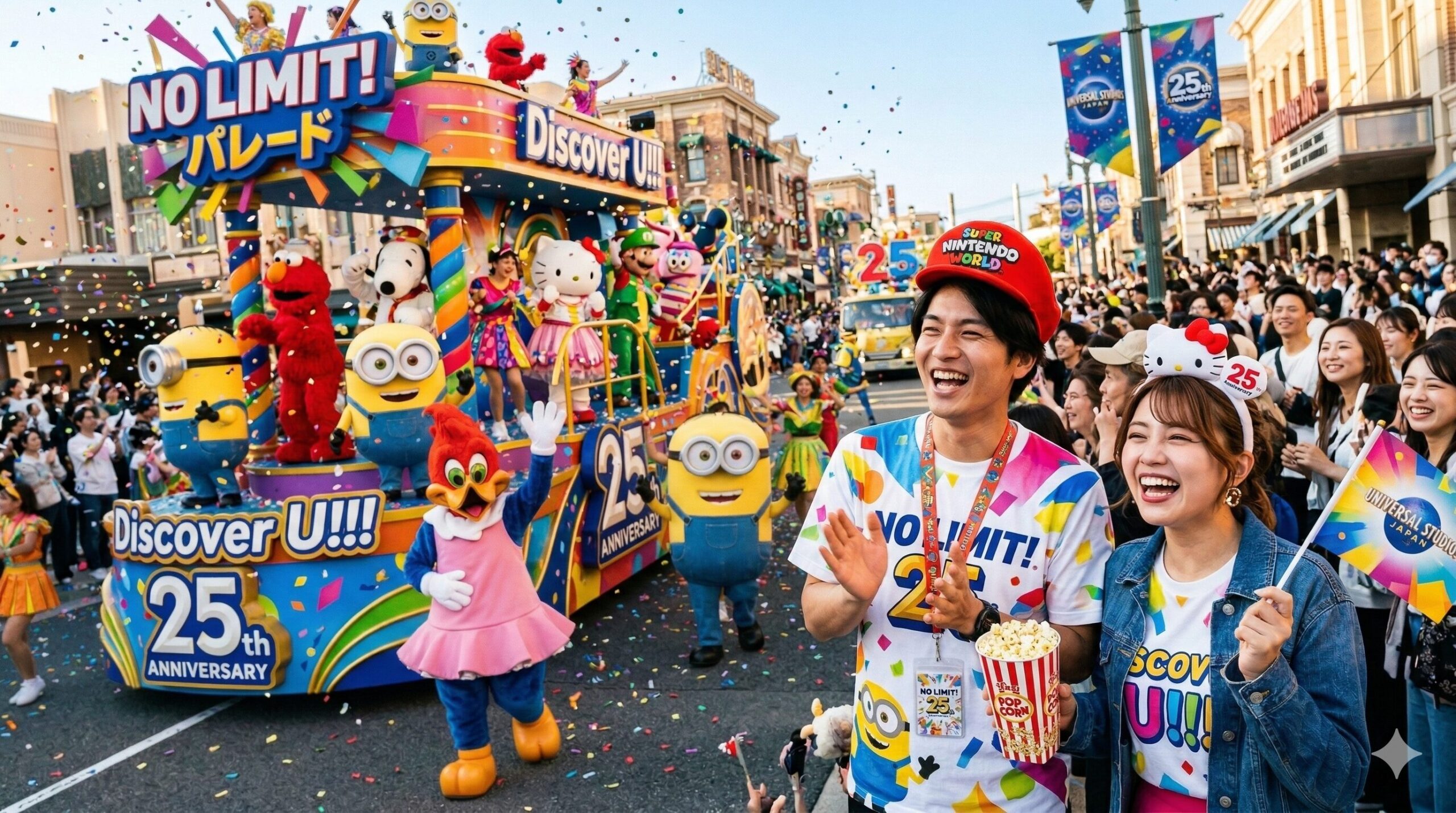 USJ25周年イベント徹底ガイド！パレード、グッズ、混雑対策で満喫
