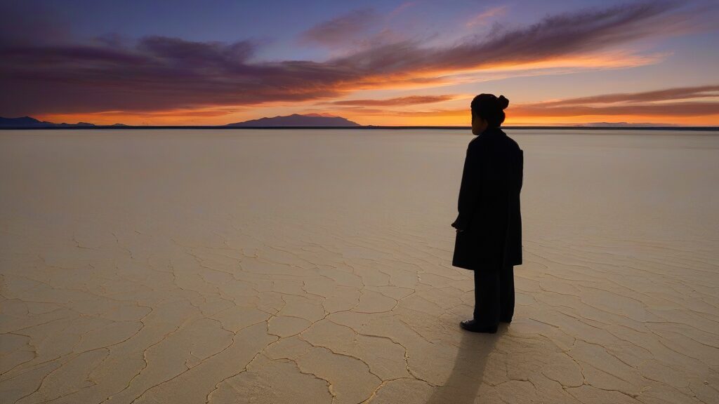 ウユニ塩湖を彷彿とさせる「父母ヶ浜」で奇跡の写真を撮る