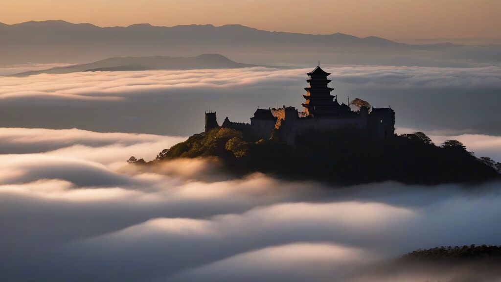 雲海に浮かぶ古城「竹田城跡」へのアクセスと周辺情報