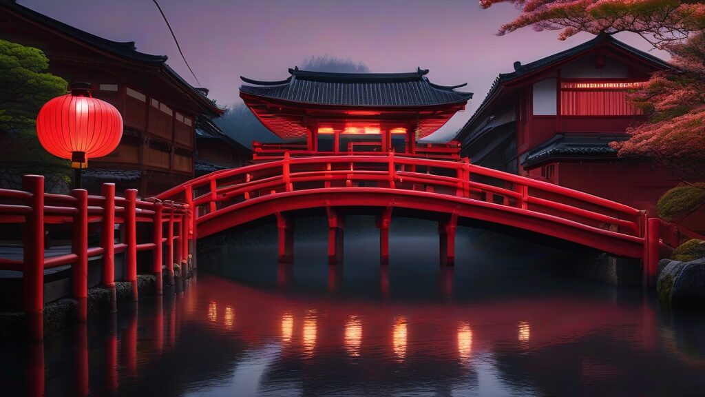 赤い橋が印象的な、群馬県「四万温泉 積善館」でノスタルジックな湯治体験