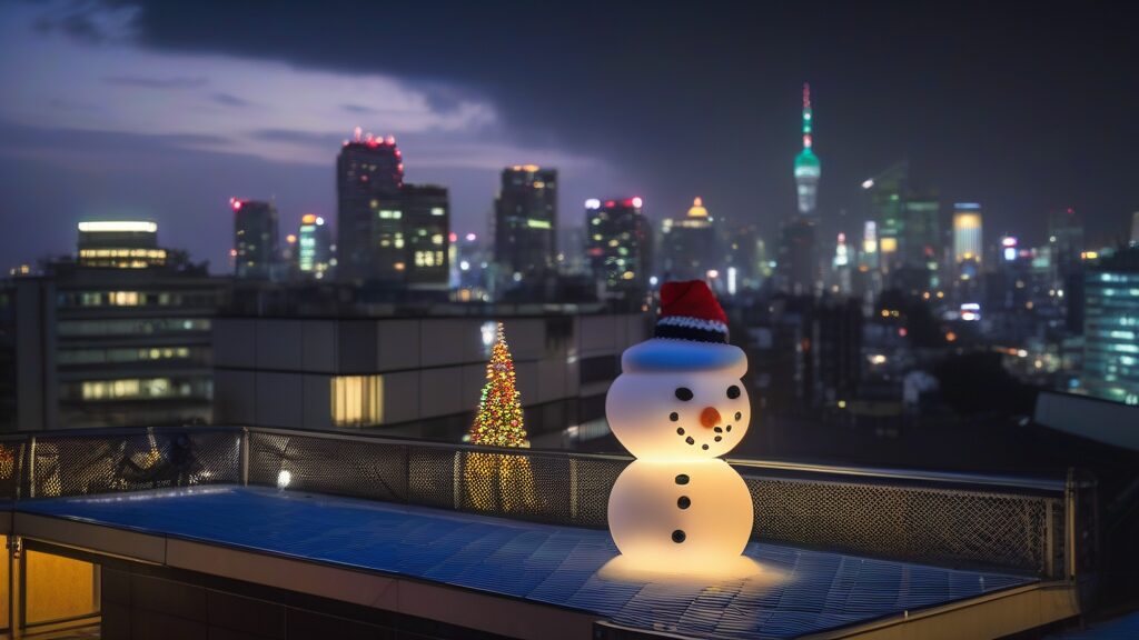 SnowManがパフォーマンス！渋谷PARCO屋上で聖地巡礼