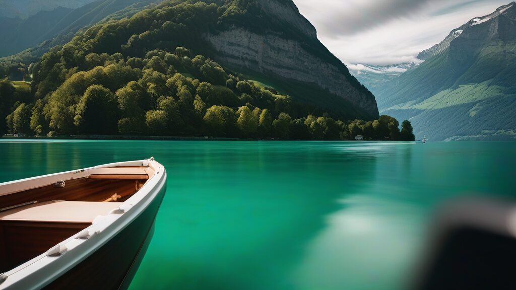 ブリエンツ湖を船で巡る!絶景ロケ地めぐり