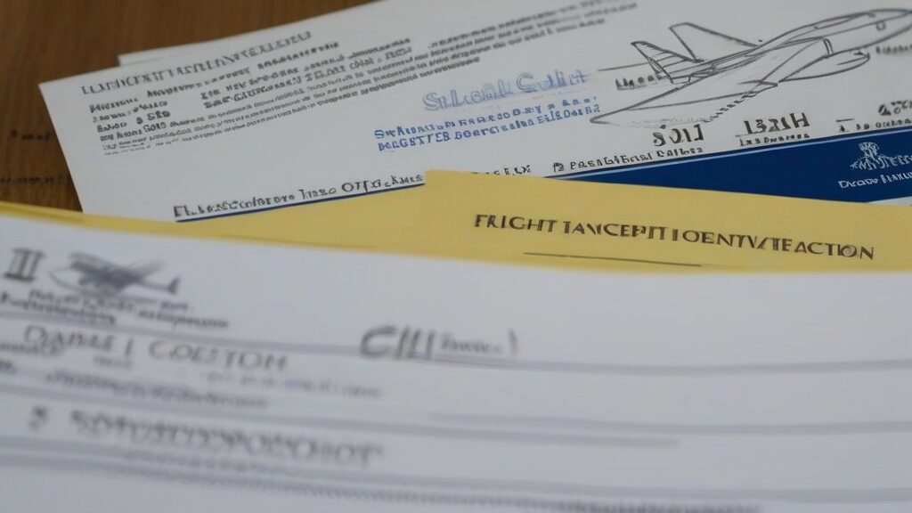 領収書と欠航証明書の保管：保険請求の必須アイテム