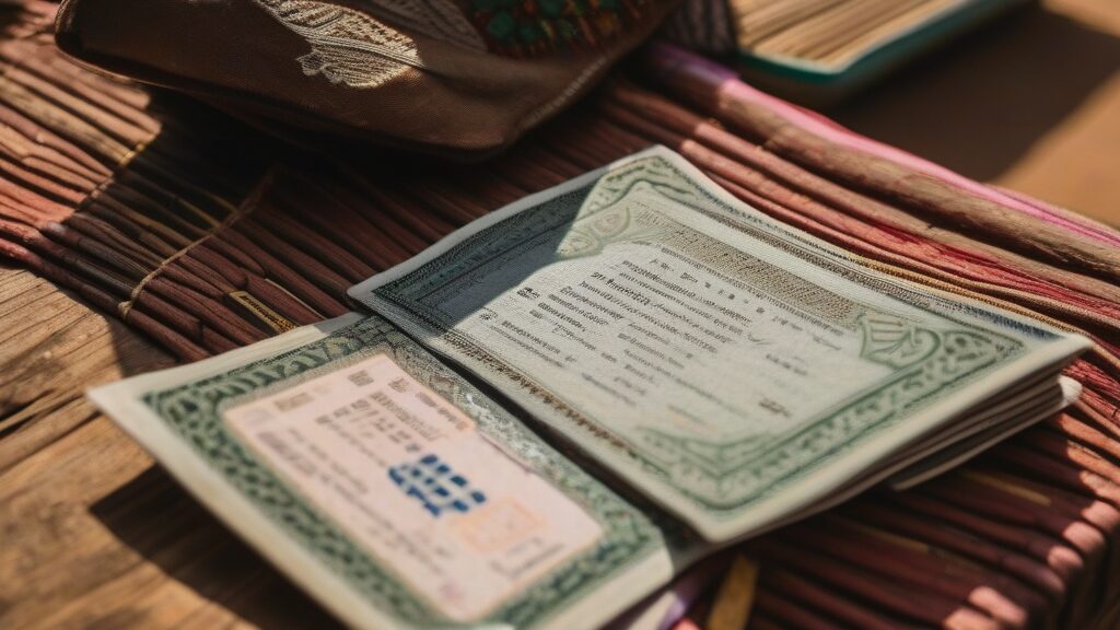 パスポートと免許証は別々に保管