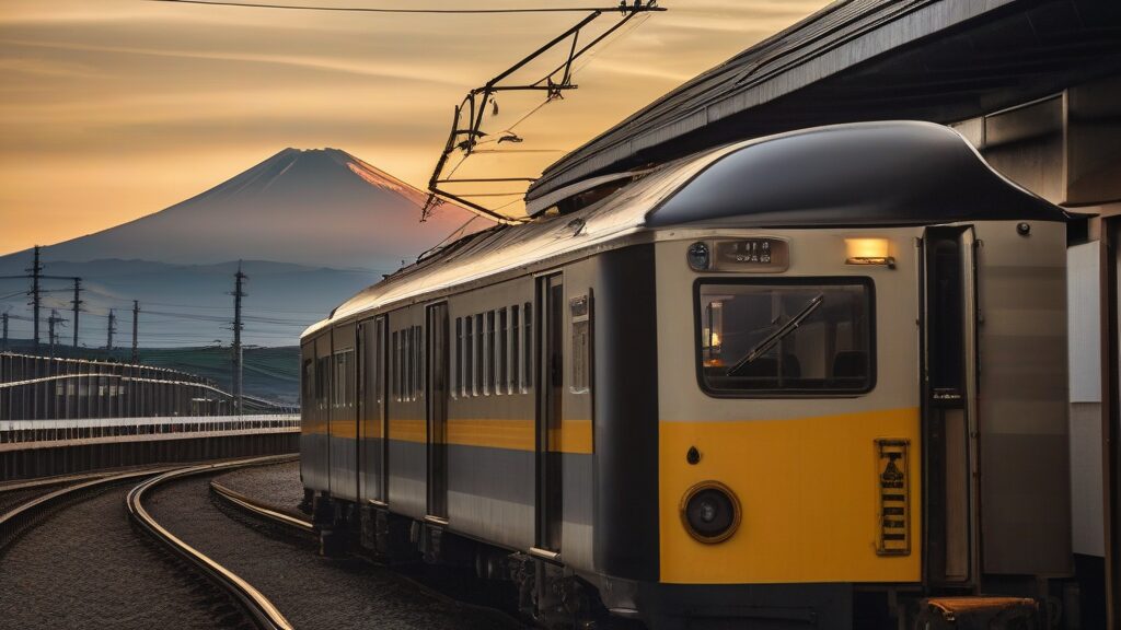 江ノ電300形と海