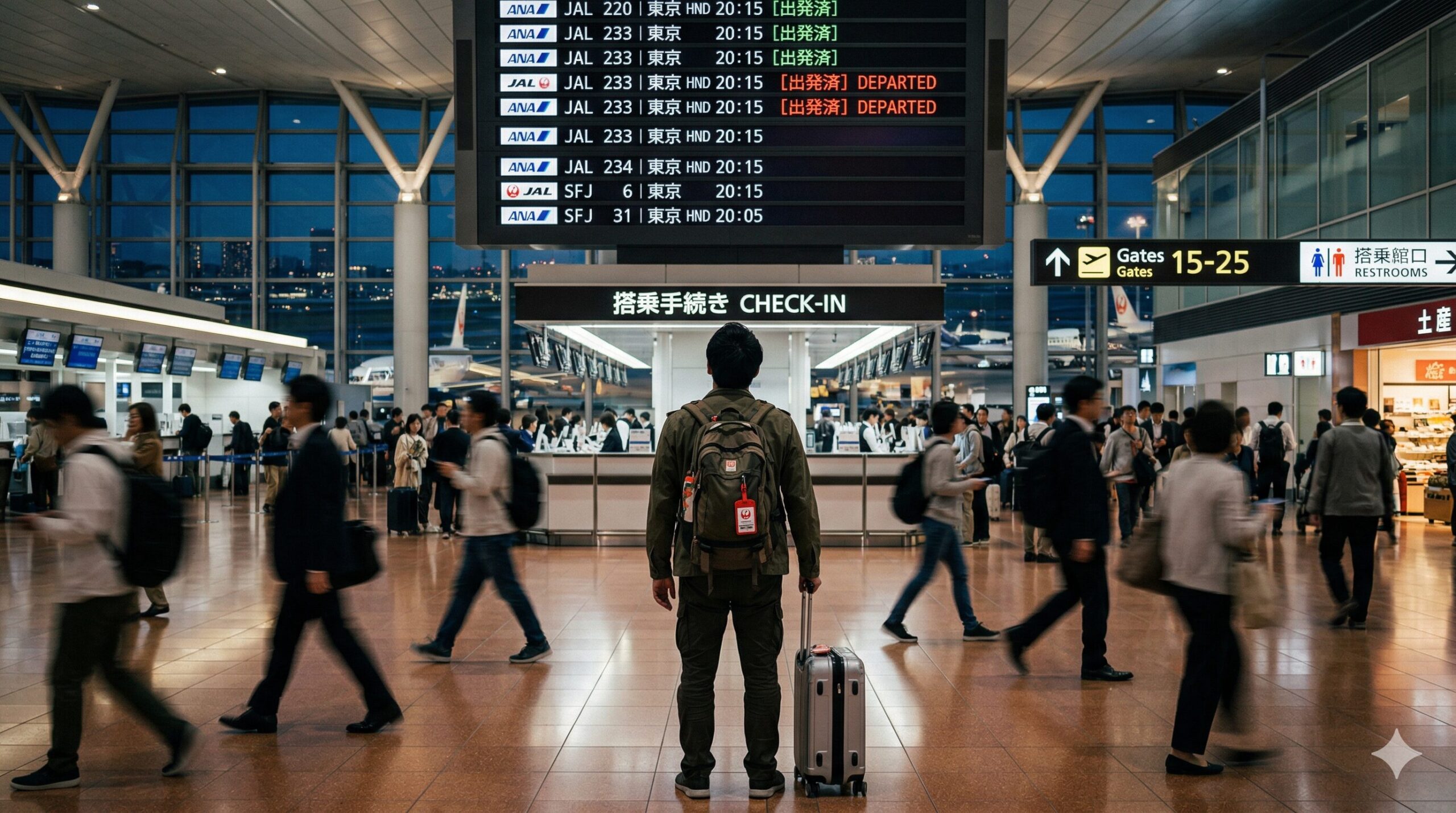 飛行機に乗り遅れた!国内線で取るべき最終手段|JAL・ANA対応 飛行機に乗り遅れた!国内線で取るべき最終手段|JAL・ANA対応