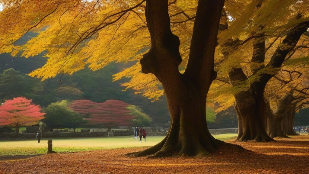 奈良公園・若草山:秀長が愛した大和の風景