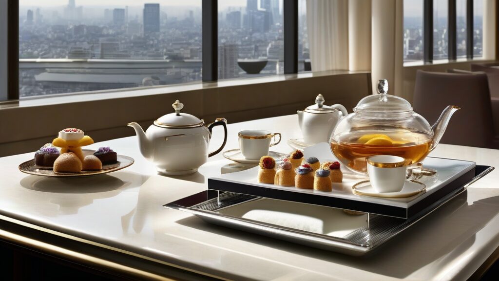 クラブラウンジ体験：ティータイムからカクテルタイムまで