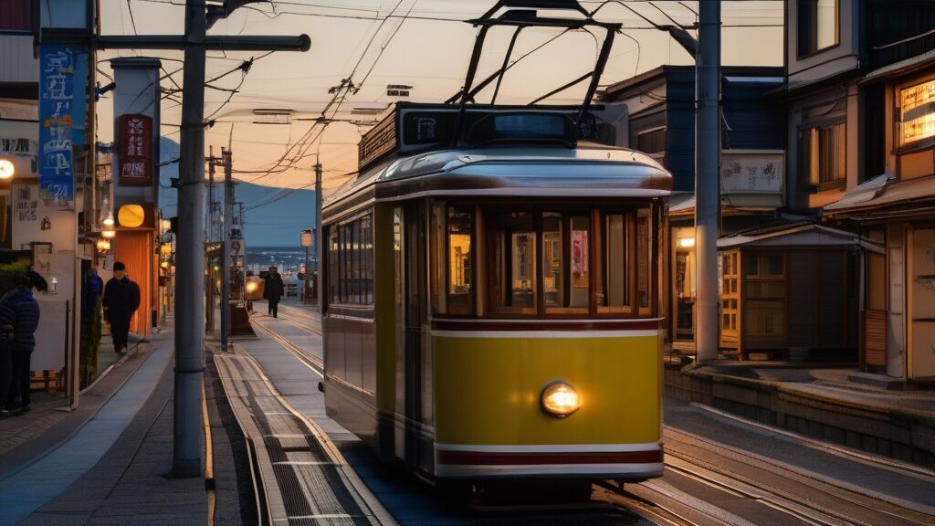 1日目午後：函館市電に乗って十字街電停へ！レトロな街並みを満喫