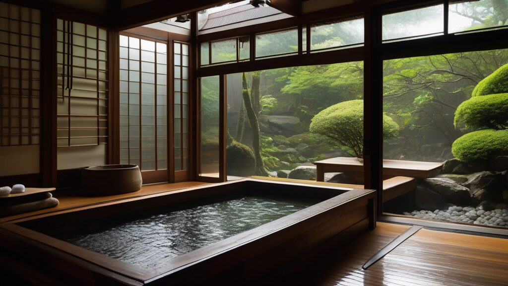 客室レビュー:熱海直送の天然温泉と庭の贅沢