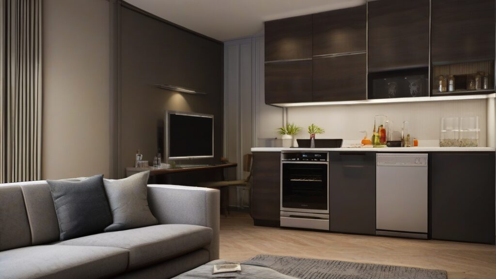 多様な客室タイプ：フォースルーム、キッチン付きなど