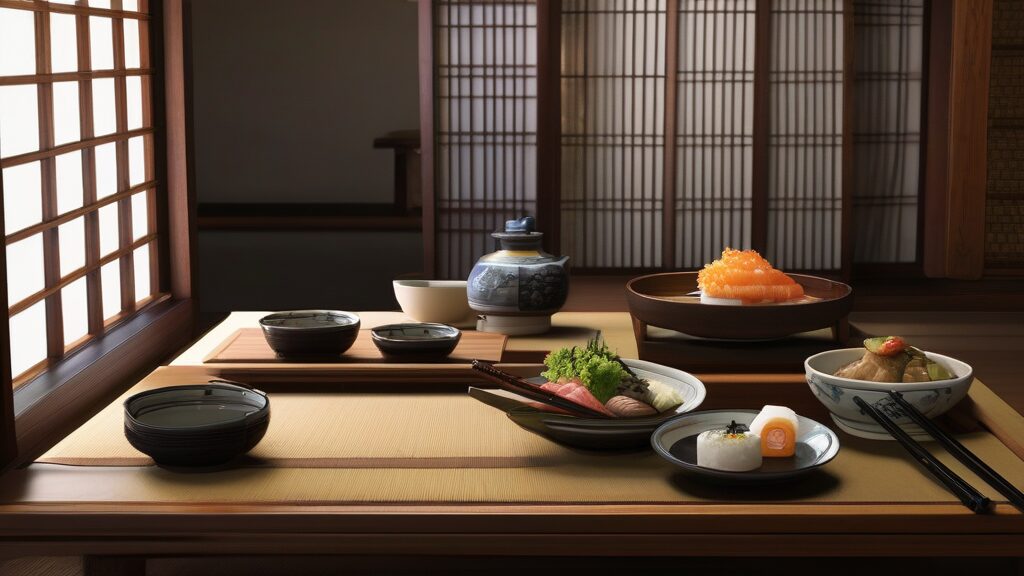 沿線ガストロノミー：地元の食材を味わう夕食と朝食