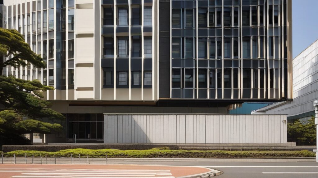 1日目午後:幕張総合高校(外観のみ)を見学、通学路を辿る