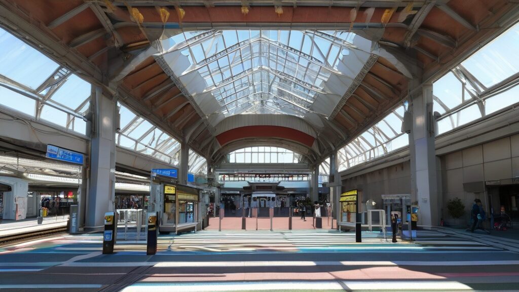 海浜幕張駅:聖地巡礼の拠点、観光情報センターへのアクセス