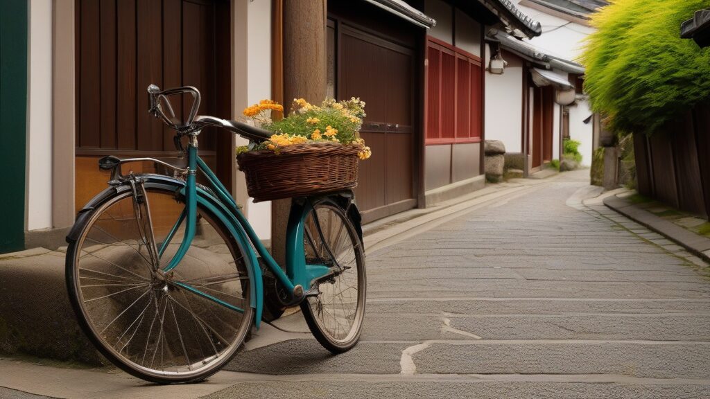 レンタサイクルで巡る小浜市内の撮影場所