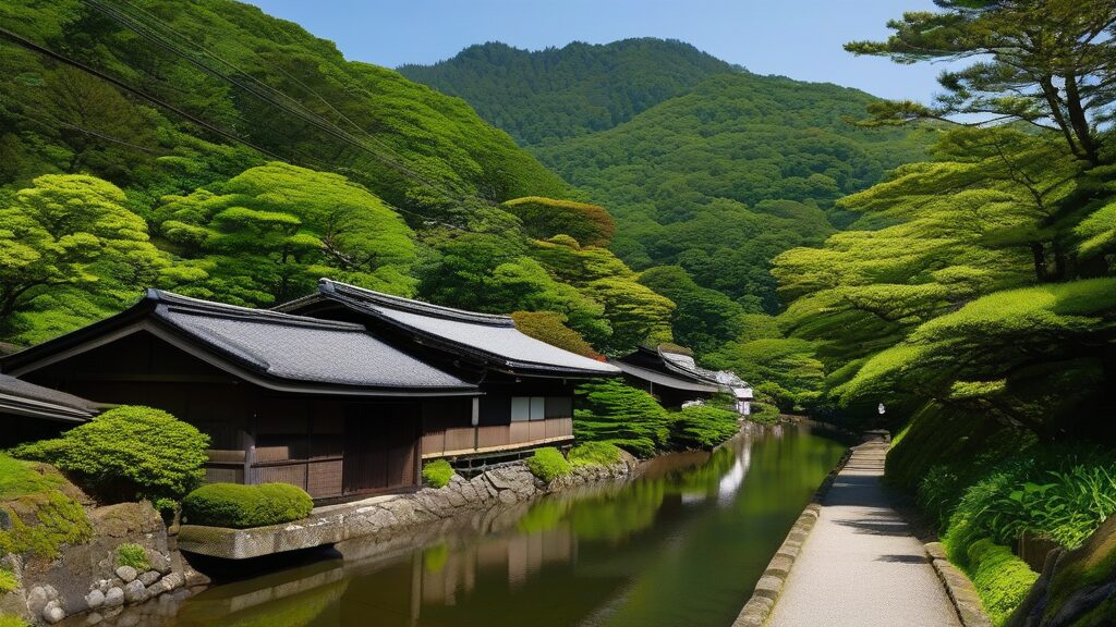 愛宕山登山口『清滝』で感じる歴史と自然の息吹