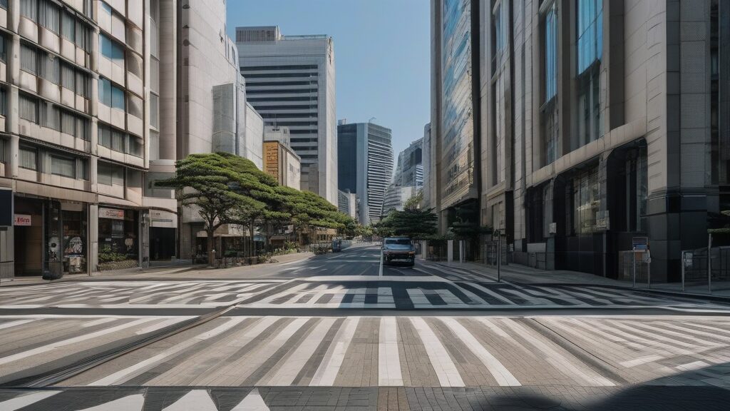 長堀橋駅からアクセスする稲畑産業株式会社への道のり