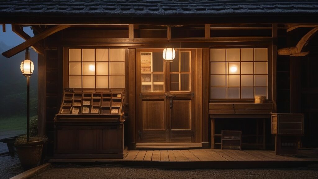 宮町ロータリーに蘇るナミヤ雑貨店のオープンセットの記憶