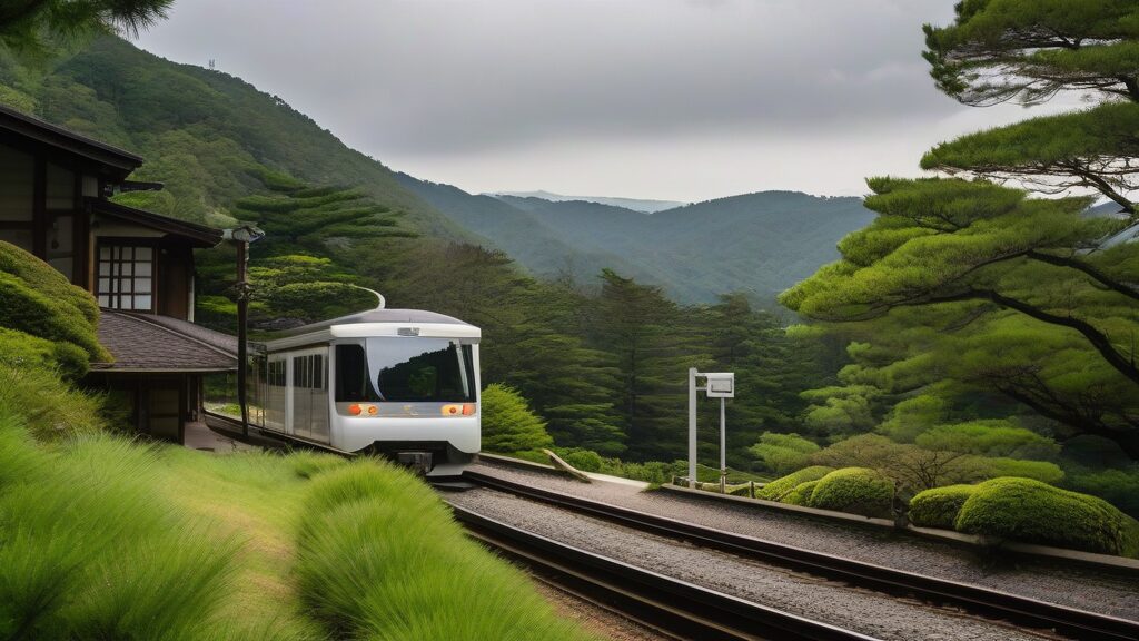 近鉄吉野線の大和上市駅から吉野町中央公民館を目指す静かな旅路