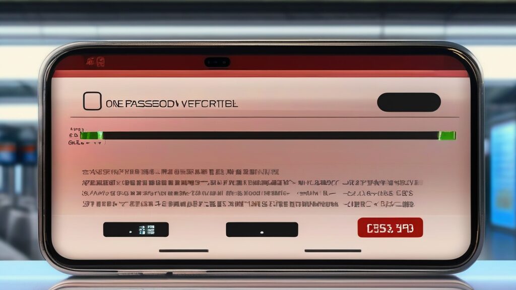 ワンタイムパスワードによる本人確認と受信時の対応