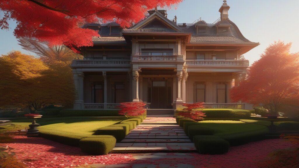 旧古河庭園の洋館で物語の情景を重ねる