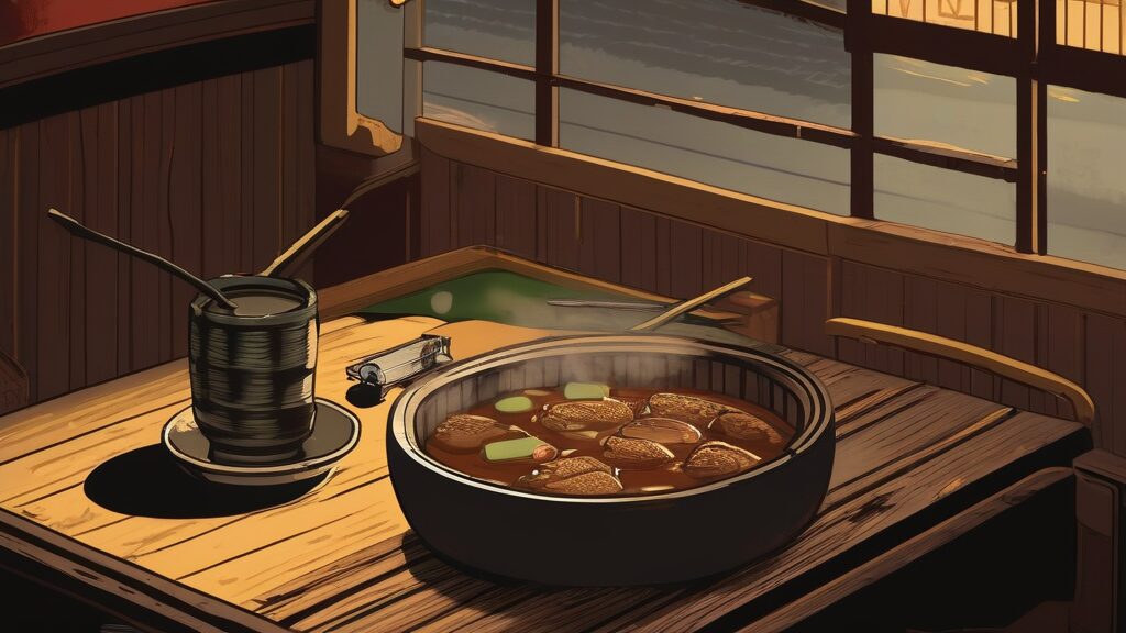 二本松バイパスドライブインで食べる名物の煮込みホルモン定食の味