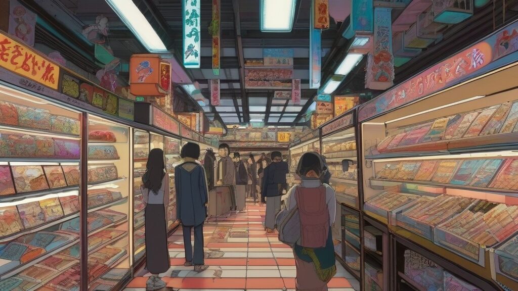 中野ブロードウェイでオタク文化を深く追求する